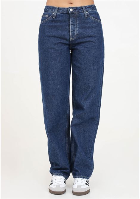 Jeans in denim blu da donna 90'S Straight CALVIN KLEIN JEANS | J20J2238911BJ1BJ